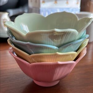 Chic Lotus Leaf bowl Set